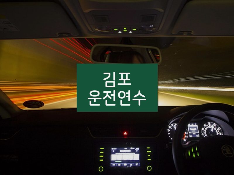 김포운전연수 후기