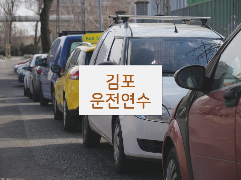 김포운전연수 후기