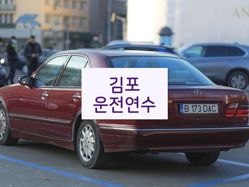 김포운전연수 후기