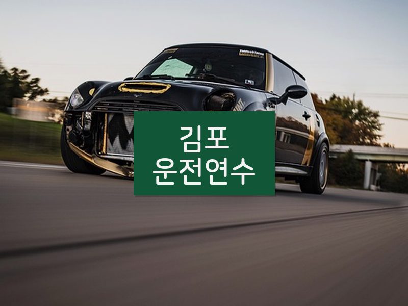 김포운전연수 후기