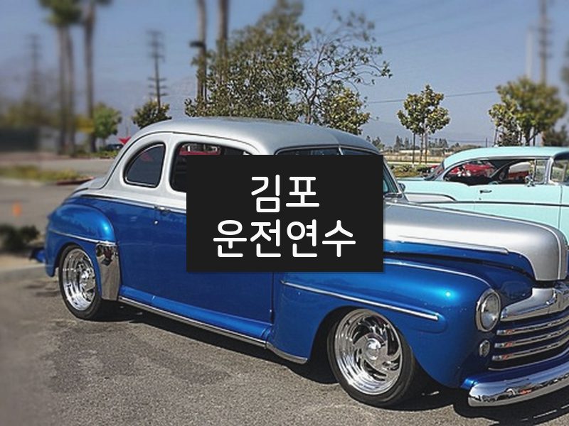 김포운전연수 후기