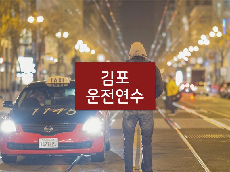 김포운전연수 후기