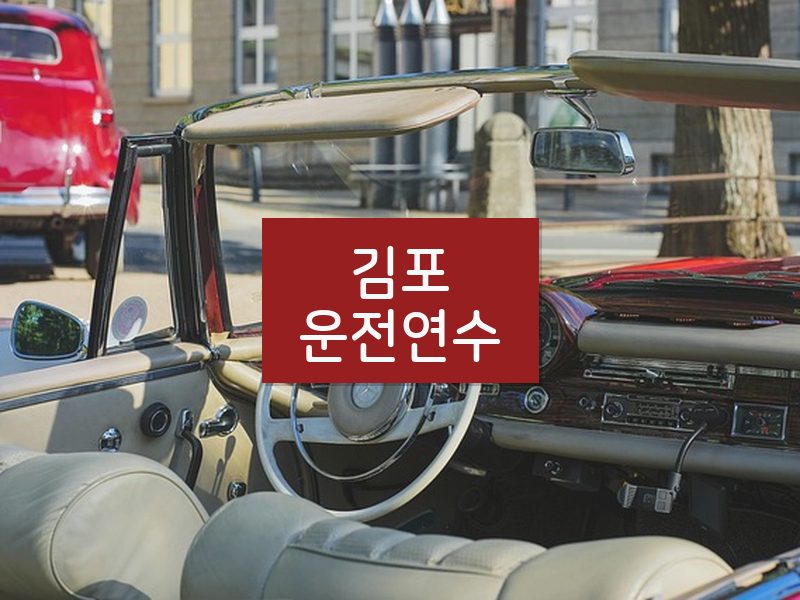 김포운전연수 후기