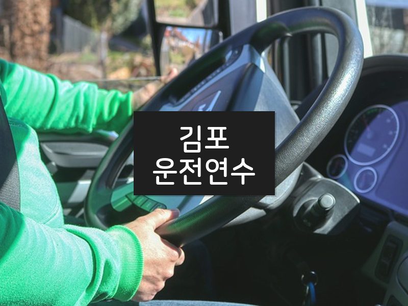 김포운전연수 후기