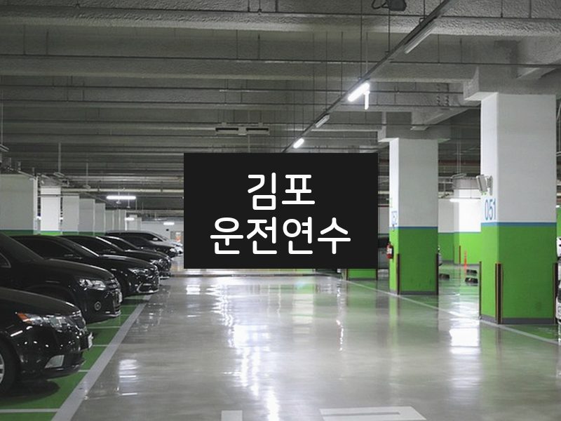 김포운전연수 후기