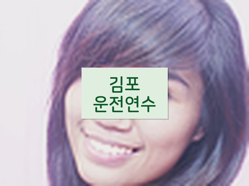 김포운전연수 후기