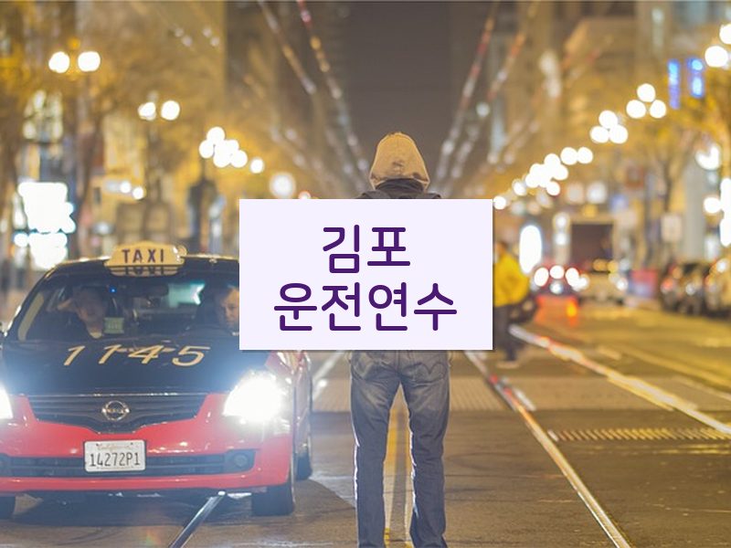 김포운전연수 후기