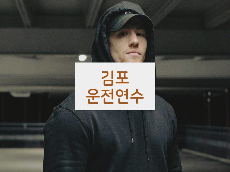 김포운전연수 후기