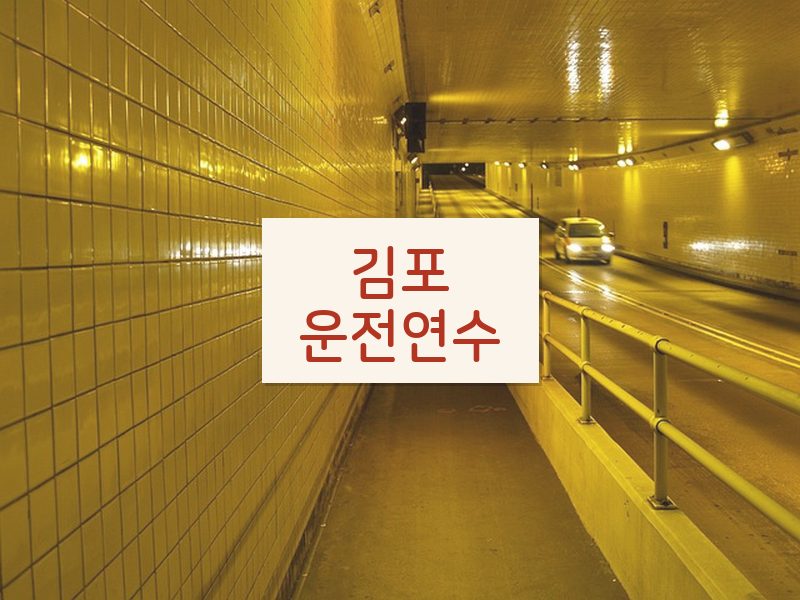 김포운전연수 후기