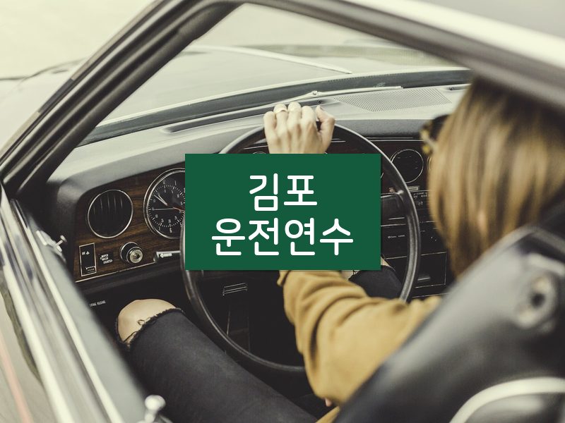 김포운전연수 후기