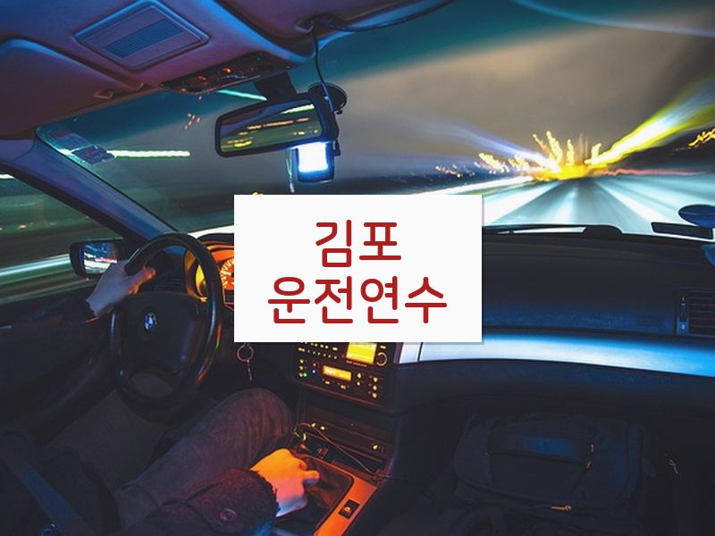 김포운전연수 후기