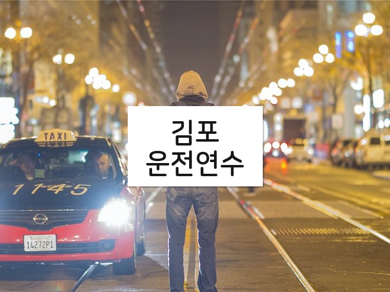 김포운전연수 후기