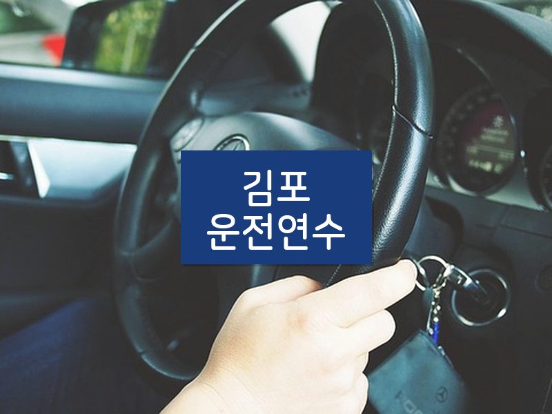 김포운전연수 후기