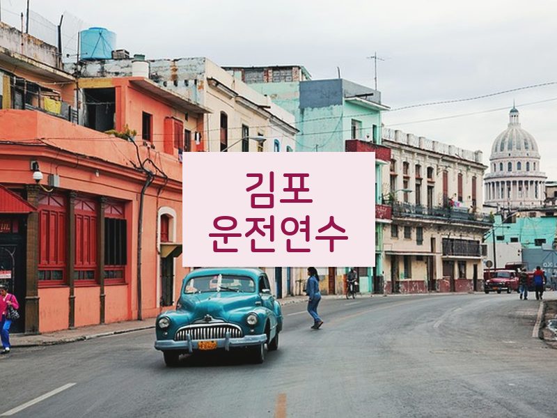 김포운전연수 후기