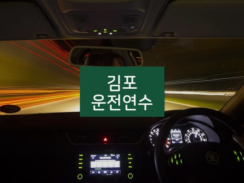 김포운전연수 후기