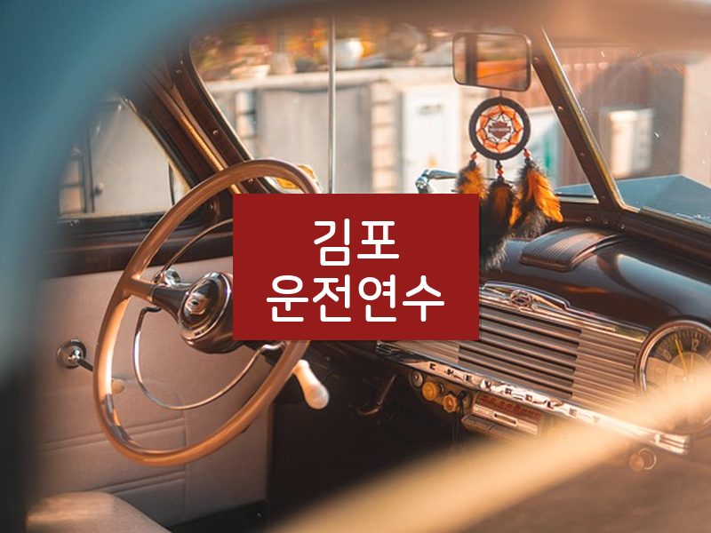 김포운전연수 후기